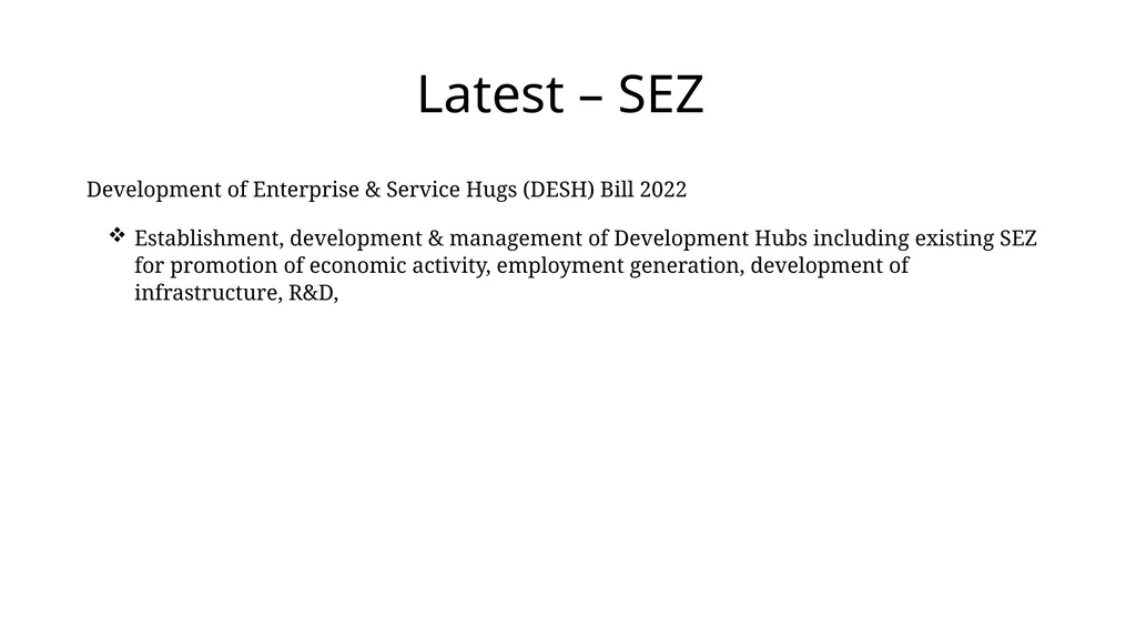 Special Economic Zones-SEZ Dr M. S. Krishna Kumar, - slide 18 of 24