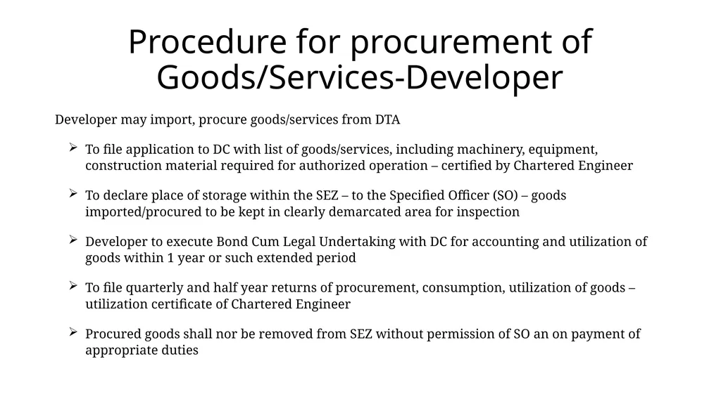 Special Economic Zones-SEZ Dr M. S. Krishna Kumar, - slide 14 of 24