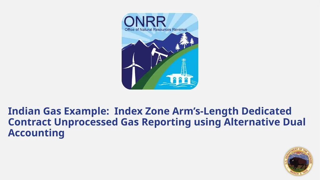 Indian Gas Example: Arm’s-Length Dedicated - slide 176 of 223