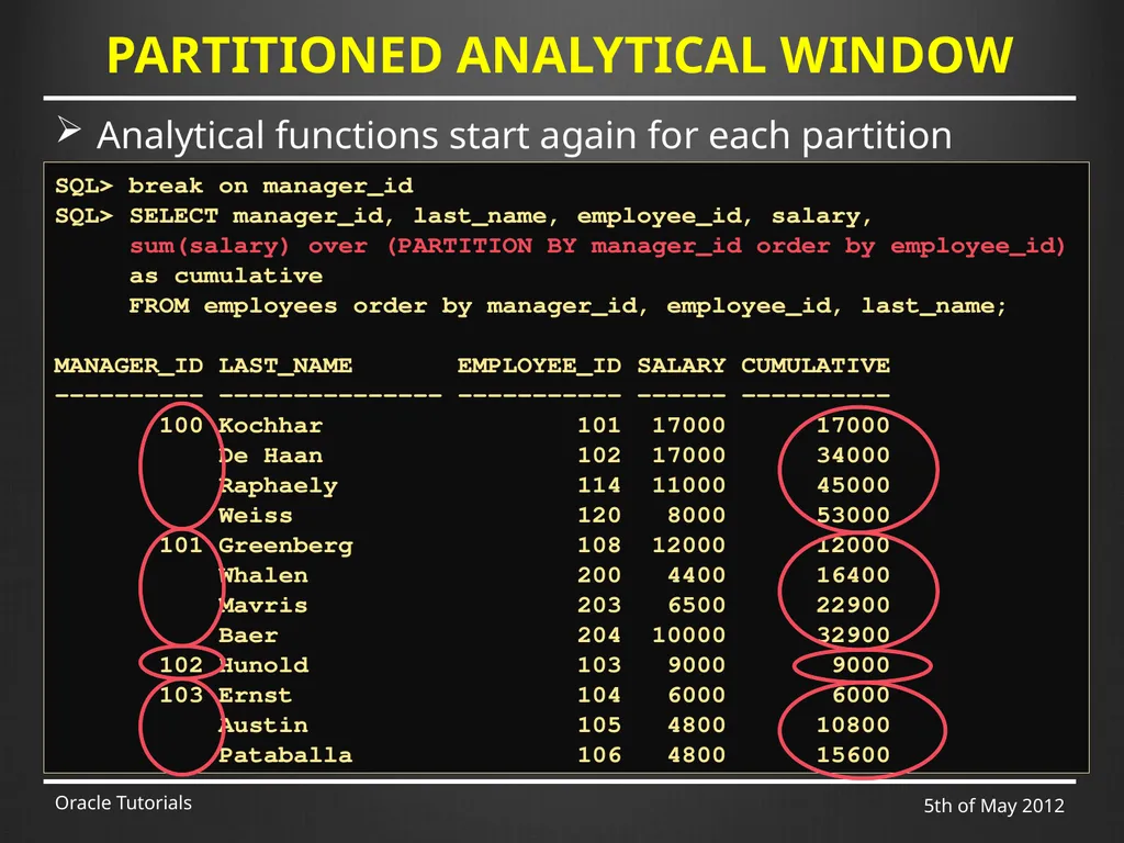 SQL & ADVANCED SQL Marcin Blaszczyk (CERN IT-DB) - slide 34 of 68