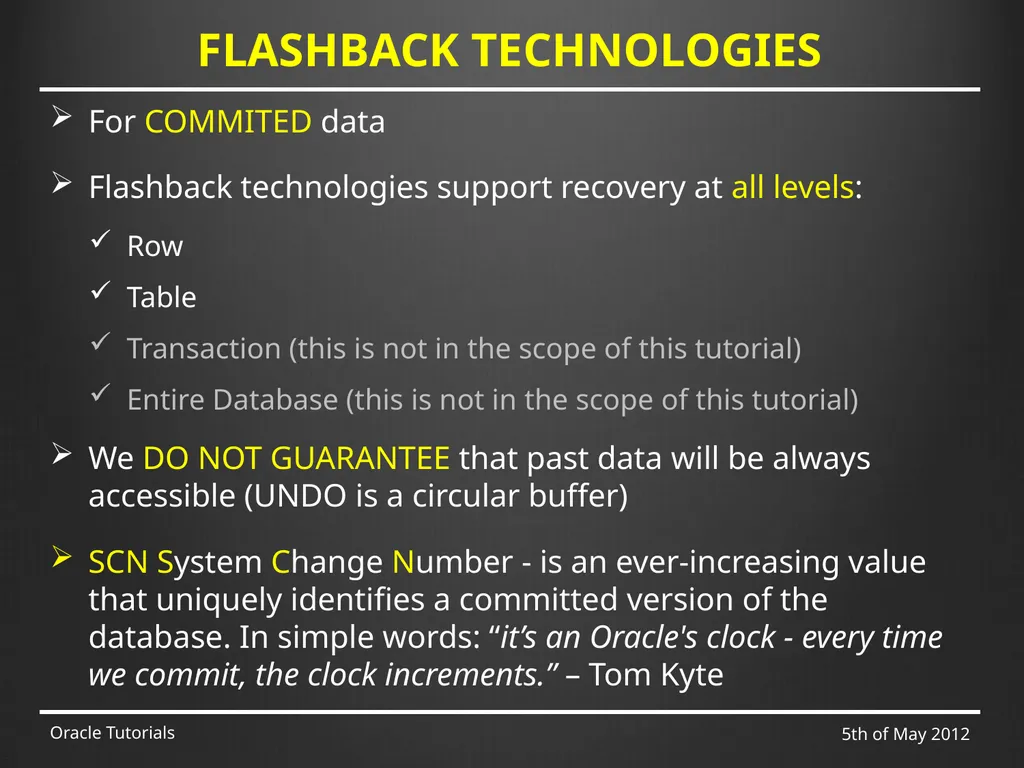 SQL & ADVANCED SQL Marcin Blaszczyk (CERN IT-DB) - slide 55 of 68