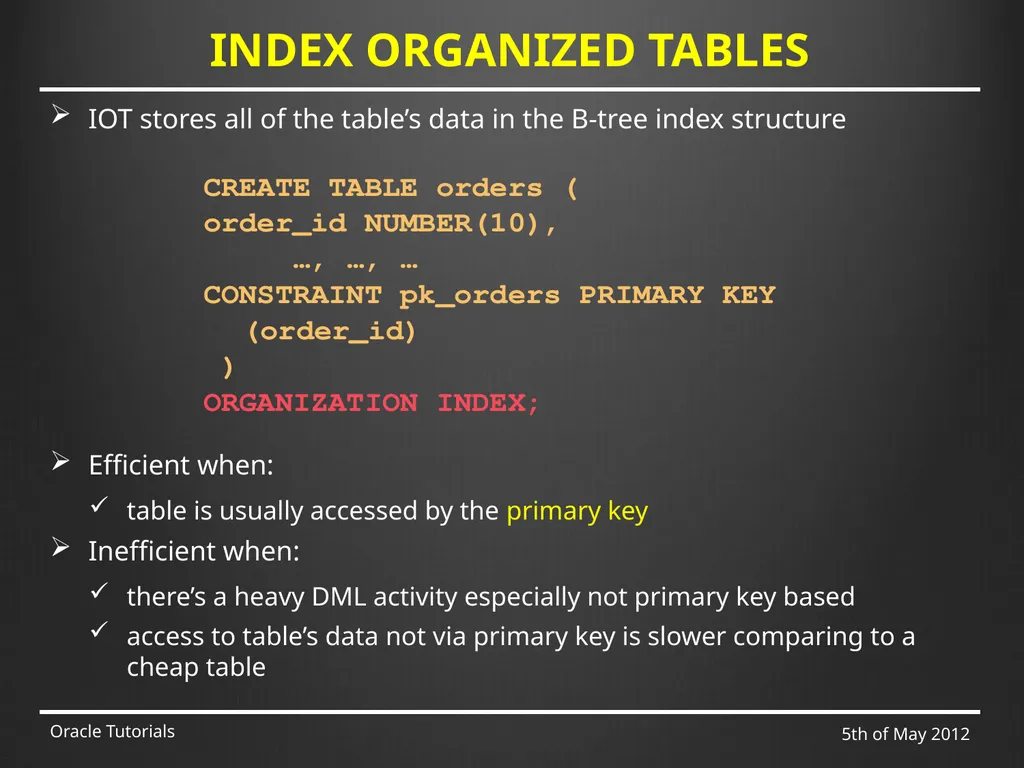 SQL & ADVANCED SQL Marcin Blaszczyk (CERN IT-DB) - slide 48 of 68