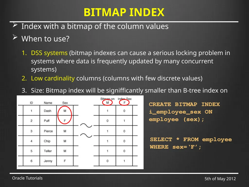 SQL & ADVANCED SQL Marcin Blaszczyk (CERN IT-DB) - slide 46 of 68