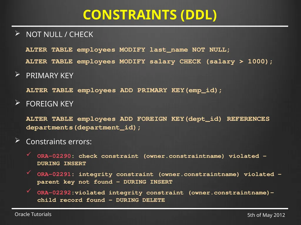 SQL & ADVANCED SQL Marcin Blaszczyk (CERN IT-DB) - slide 14 of 68