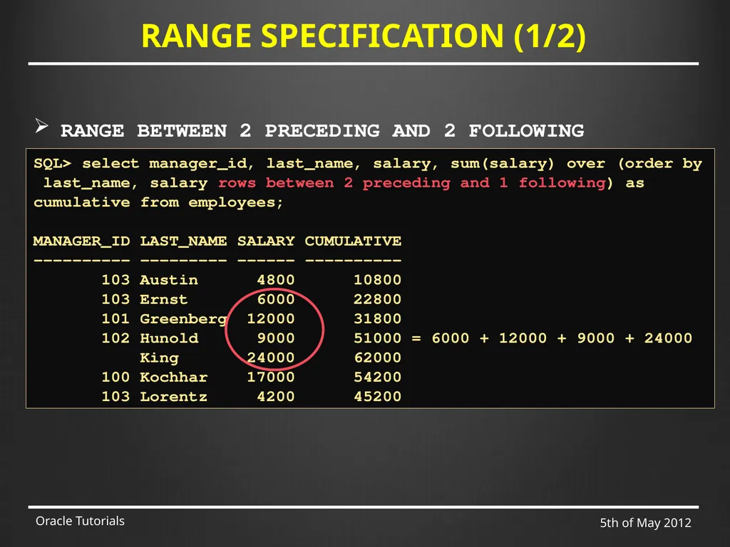 SQL & ADVANCED SQL Marcin Blaszczyk (CERN IT-DB) - slide 32 of 68