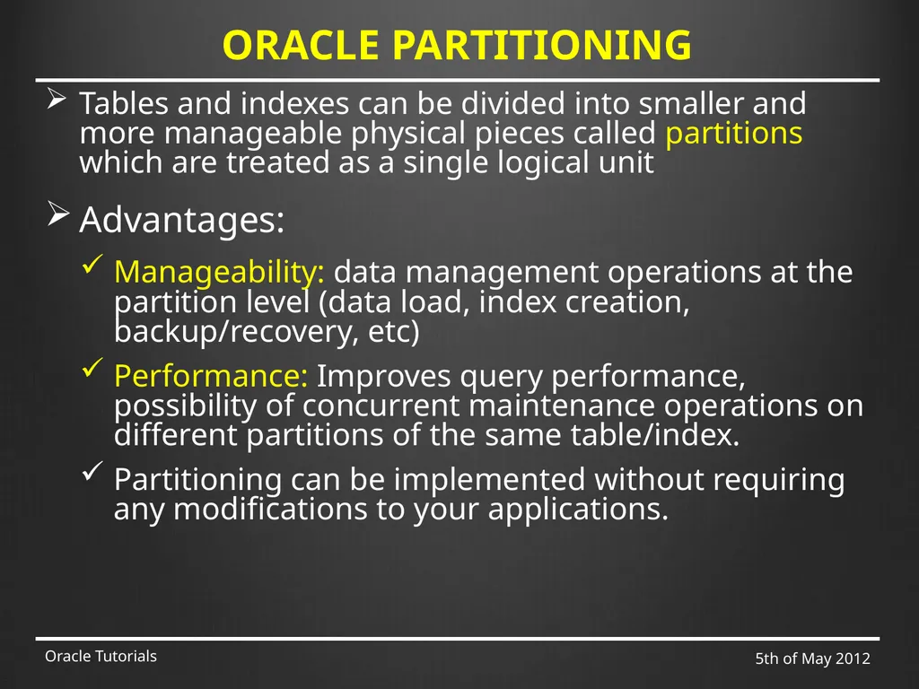 SQL & ADVANCED SQL Marcin Blaszczyk (CERN IT-DB) - slide 49 of 68