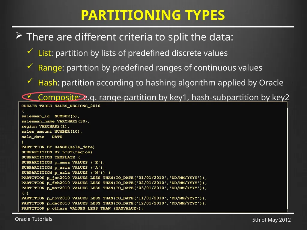 SQL & ADVANCED SQL Marcin Blaszczyk (CERN IT-DB) - slide 51 of 68
