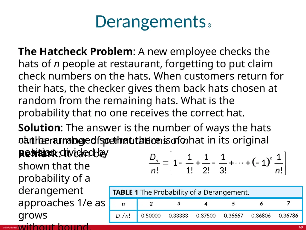 Advanced Counting Techniques Chapter 8 With - slide 69 of 70