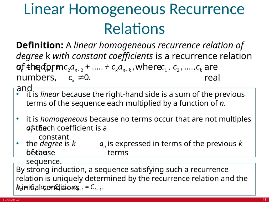 Advanced Counting Techniques Chapter 8 With - slide 18 of 70