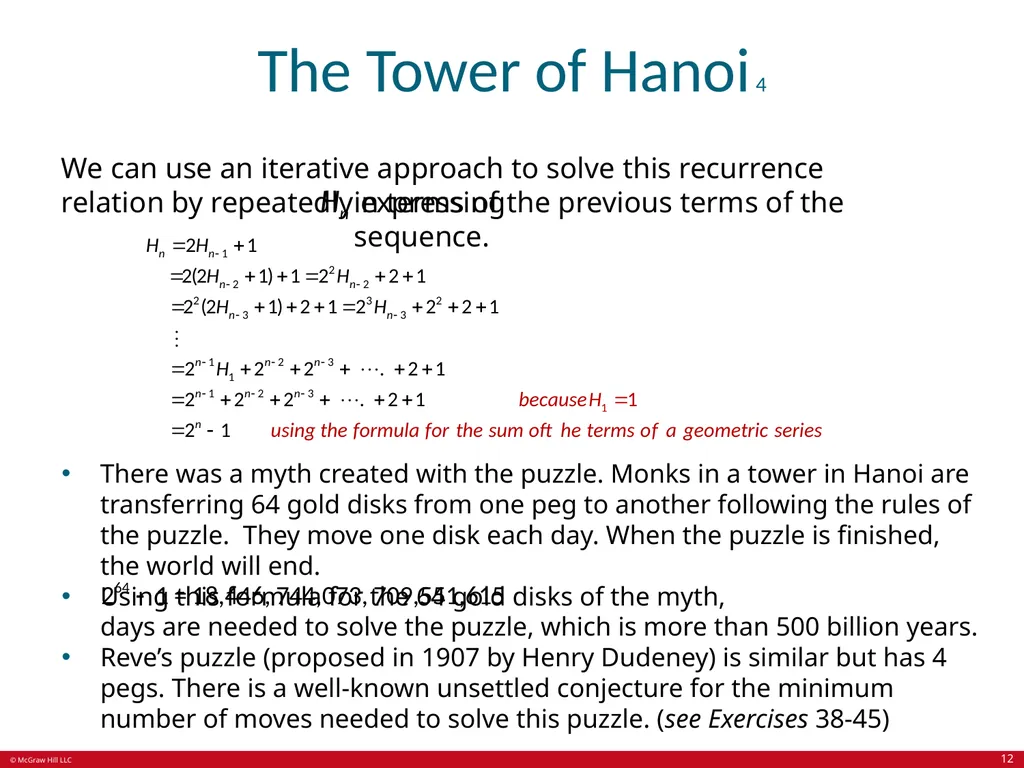Advanced Counting Techniques Chapter 8 With - slide 12 of 70