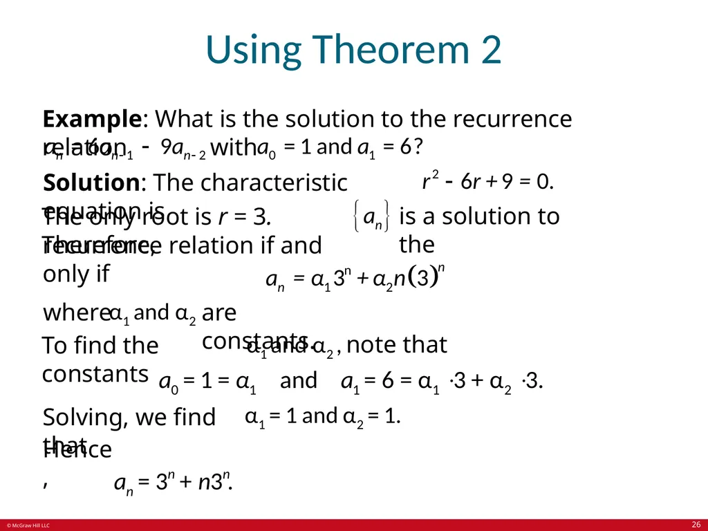 Advanced Counting Techniques Chapter 8 With - slide 26 of 70