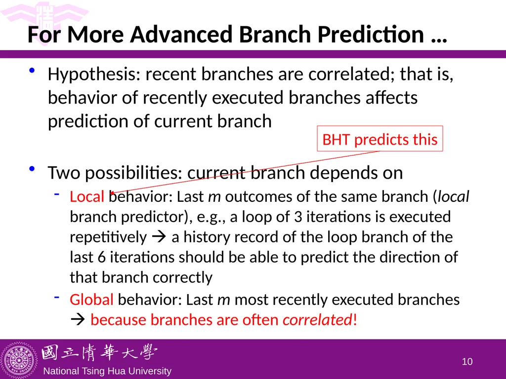 CS5100 Advanced Computer Architecture Advanced - slide 10 of 26