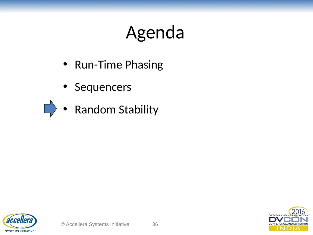 Advanced UVM Coding Techniques Dr David Long, - slide 36 of 47