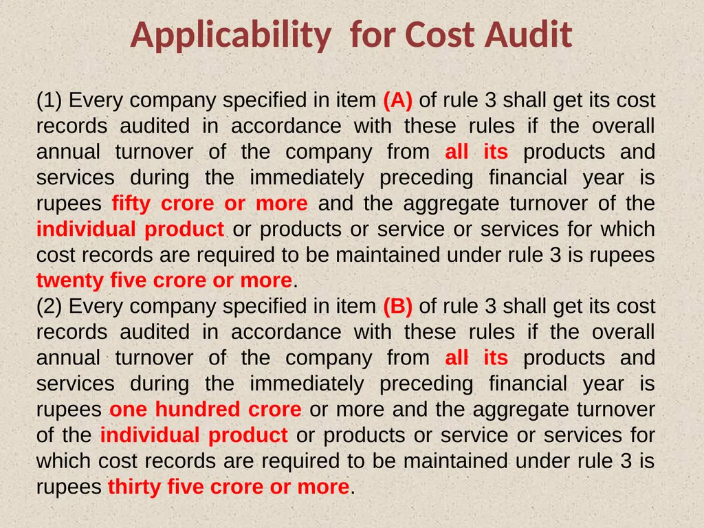WELCOME By: CMA Harshad S. Deshpande, Practicing - slide 10 of 41