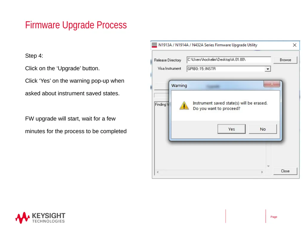 Keysight N432A Thermistor Power Meter Firmware - slide 5 of 6