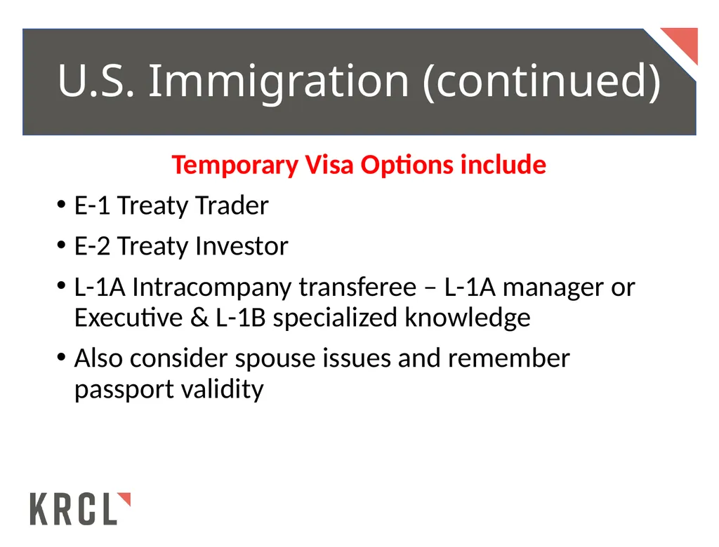 Initial Legal Considerations When Establishing a - slide 8 of 13