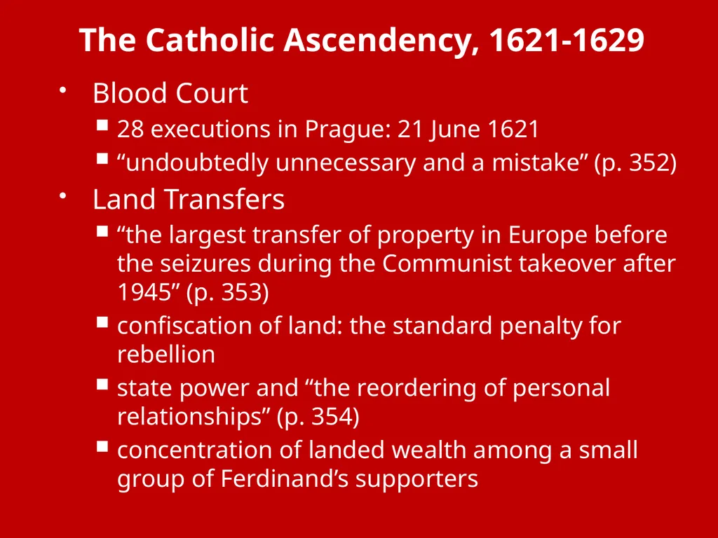 History 321: State and Society in Early Modern - slide 18 of 20