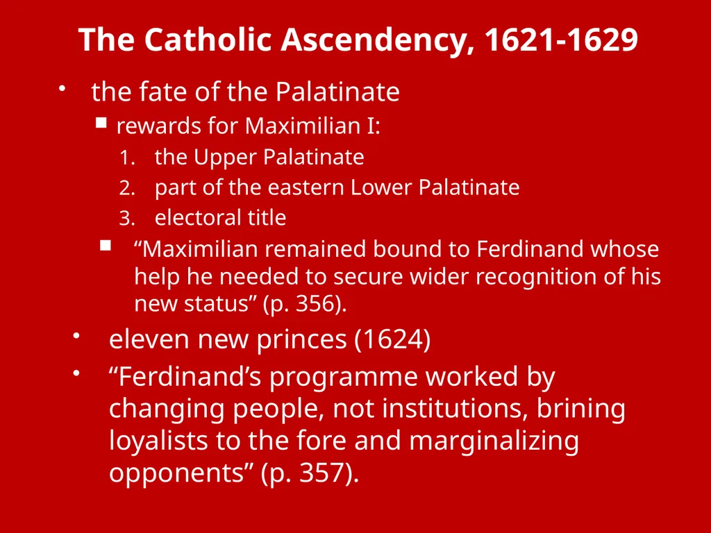 History 321: State and Society in Early Modern - slide 19 of 20