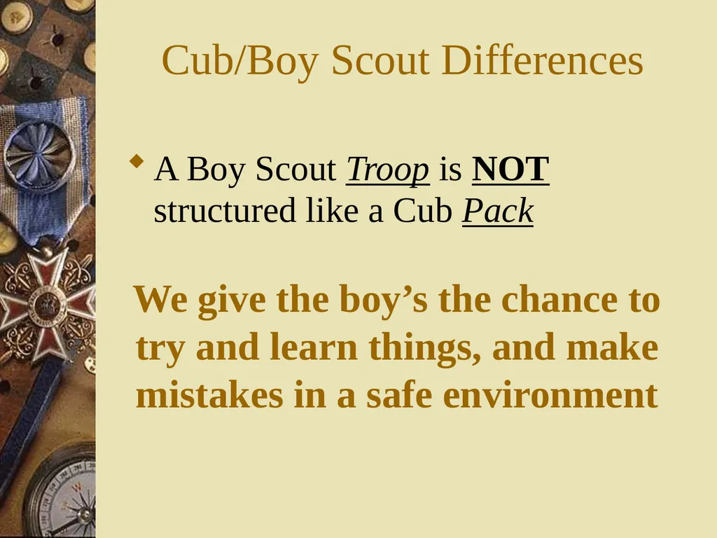 New Parent & Scout Orientation Troop 420 St. John - slide 5 of 39