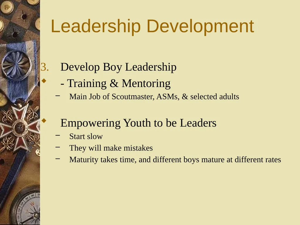 New Parent & Scout Orientation Troop 420 St. John - slide 17 of 39