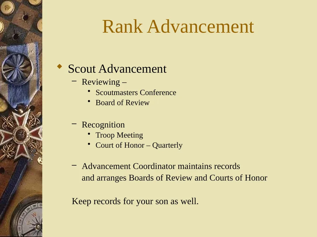 New Parent & Scout Orientation Troop 420 St. John - slide 23 of 39