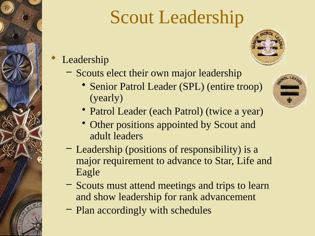 New Parent & Scout Orientation Troop 420 St. John - slide 10 of 39