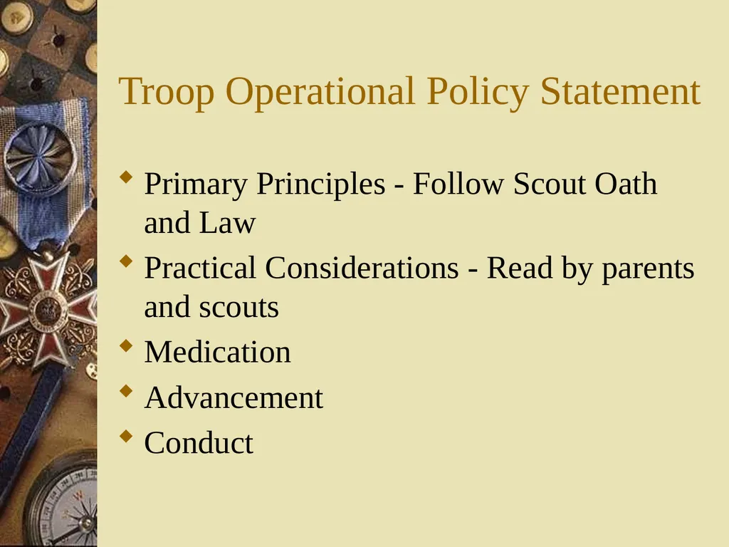 New Parent & Scout Orientation Troop 420 St. John - slide 36 of 39