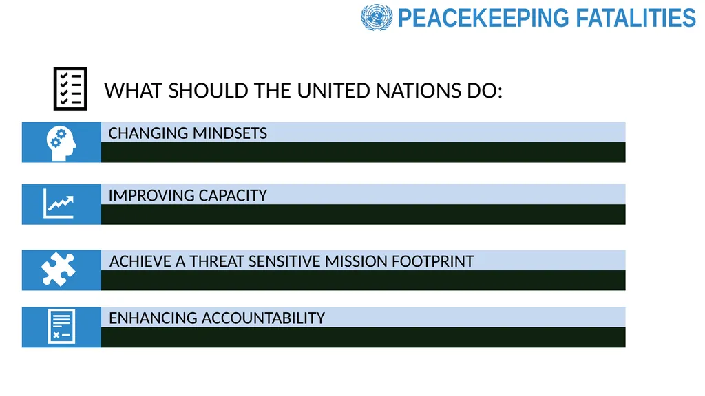 REVIEW OF PEACEKEEPING FATALITIES (SANTOS CRUZ - slide 8 of 12