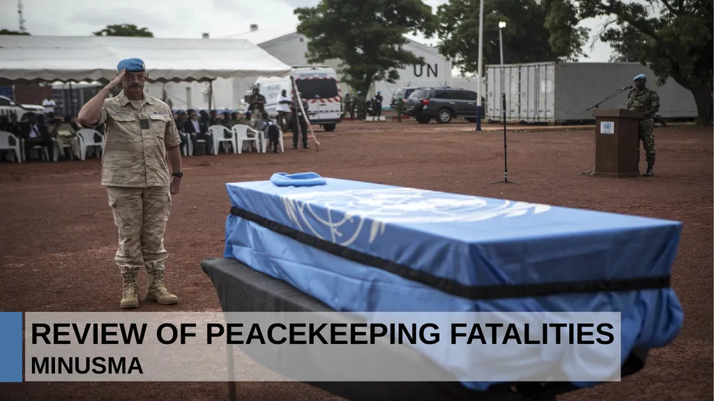 REVIEW OF PEACEKEEPING FATALITIES (SANTOS CRUZ - slide 4 of 12