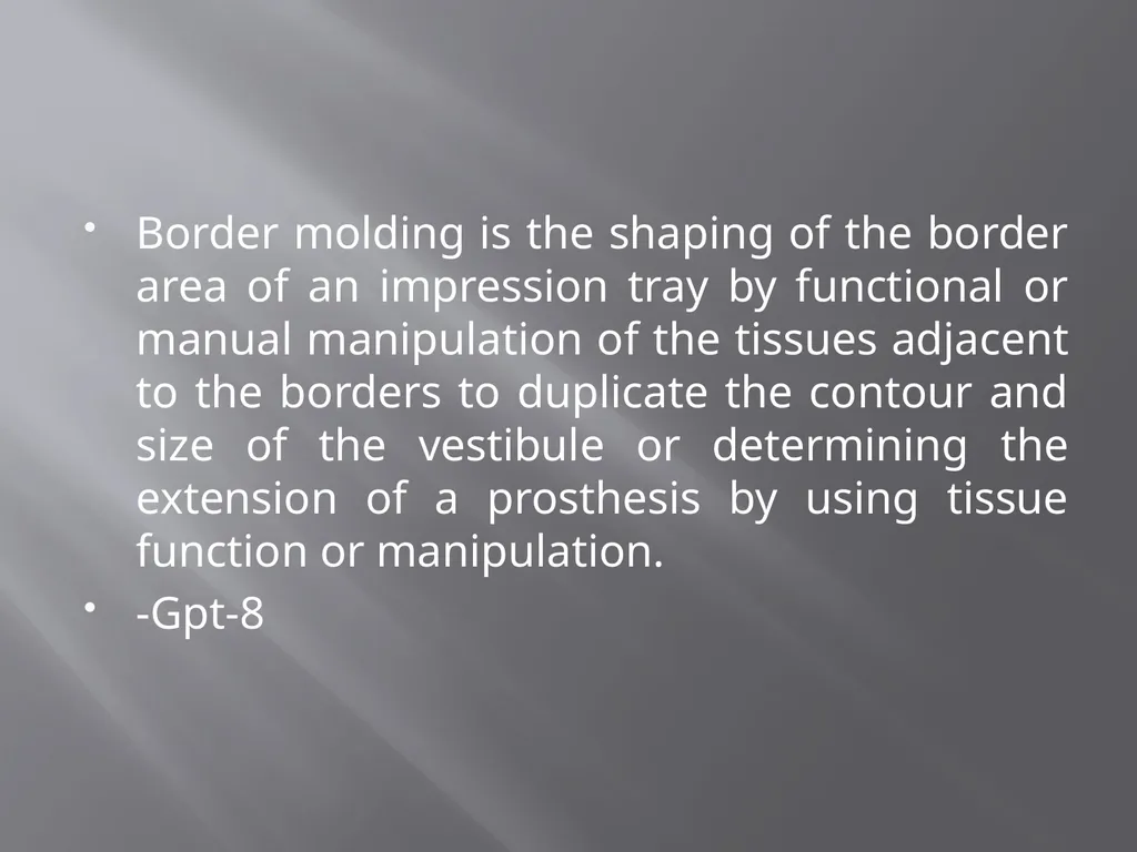 BORDER MOULDING PRESENTED BY- GAURI CAMBLAY - slide 2 of 15