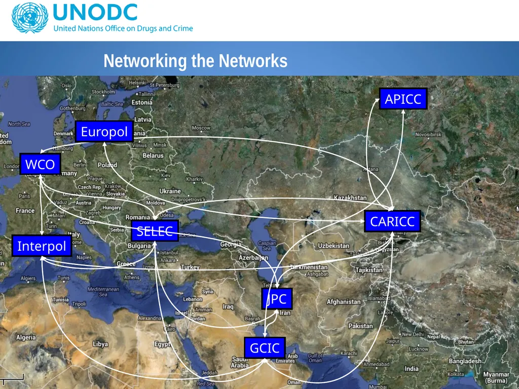 UNODC response to support border protection issues - slide 11 of 12
