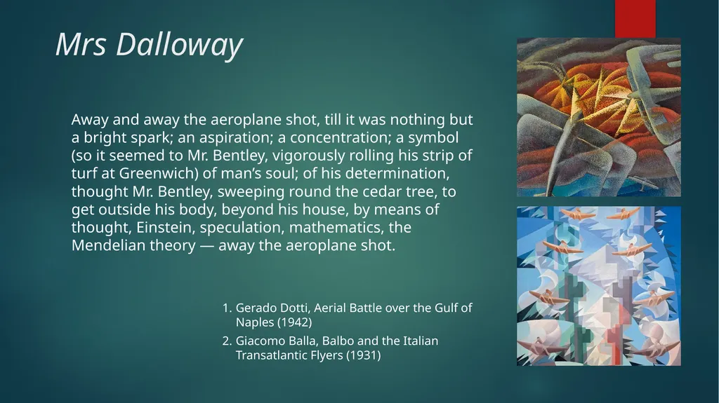 The Future Literature, Theory and Time: Week 8 - slide 7 of 13