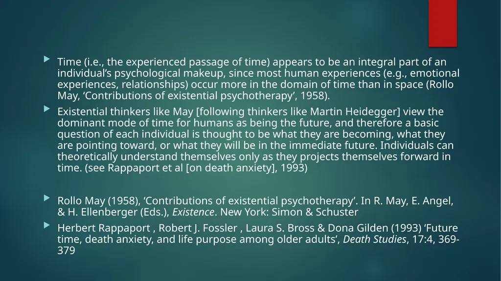 The Future Literature, Theory and Time: Week 8 - slide 11 of 13