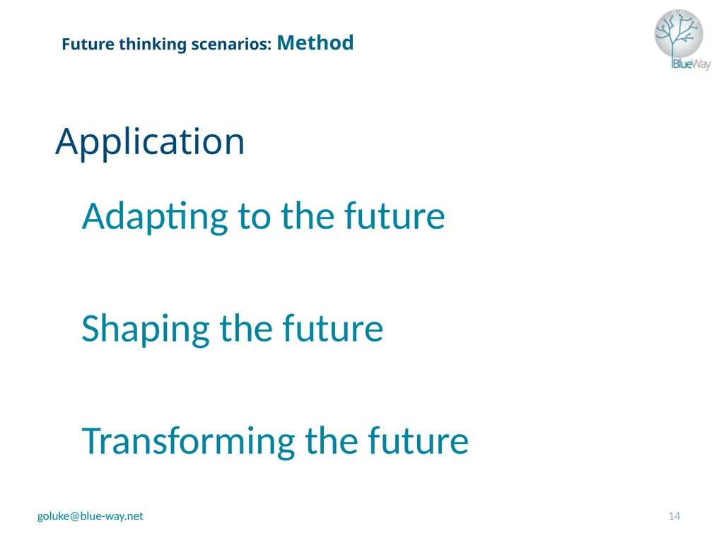 Future thinking scenarios – how will youth work - slide 14 of 20