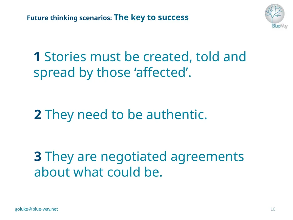 Future thinking scenarios – how will youth work - slide 10 of 20
