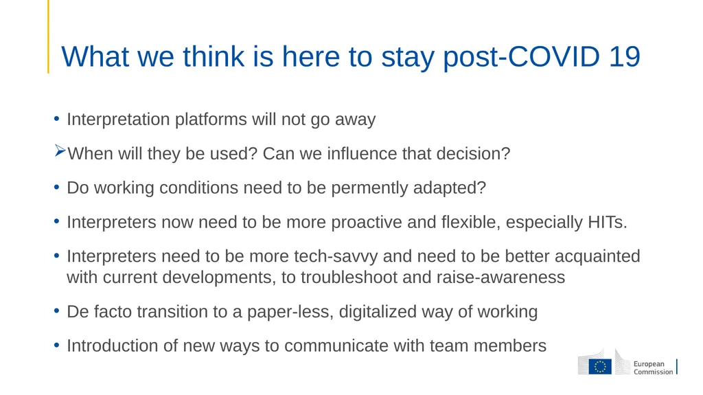 Is the Future Here Now? The Provision of - slide 8 of 12