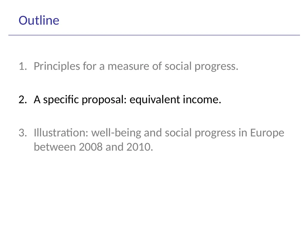 Beyond GDP Measuring social progress in Europe - slide 11 of 25