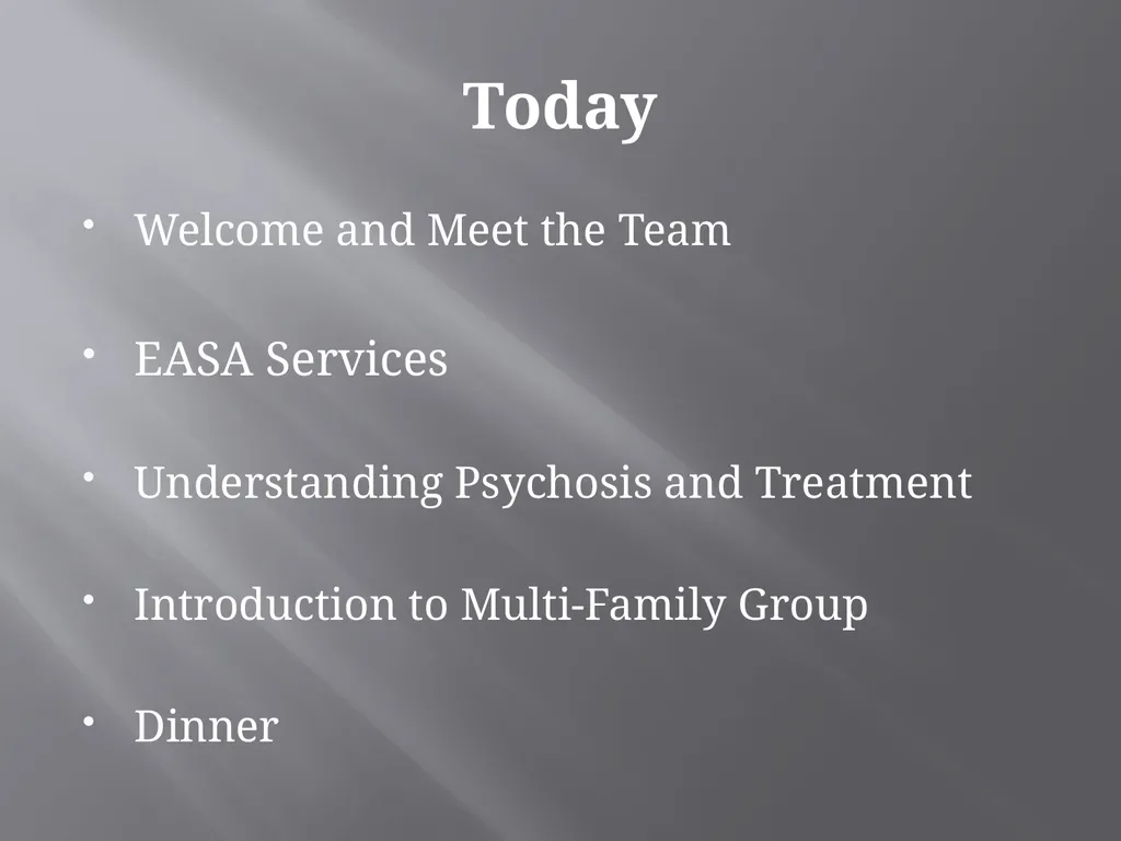 Early Assessment & Support Alliance Family - slide 2 of 28