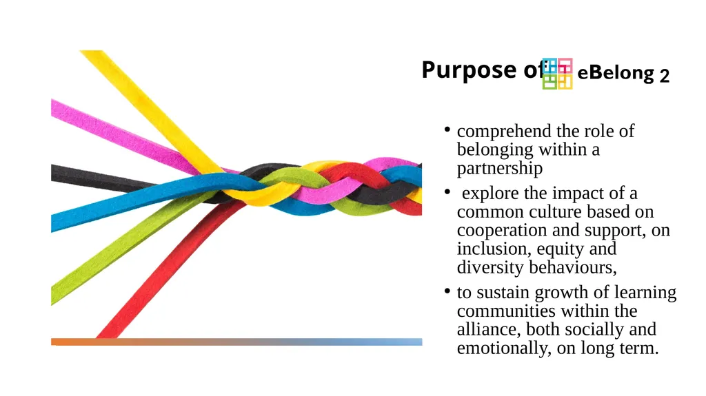 Sense of Belonging in the Context of New HE - slide 5 of 14