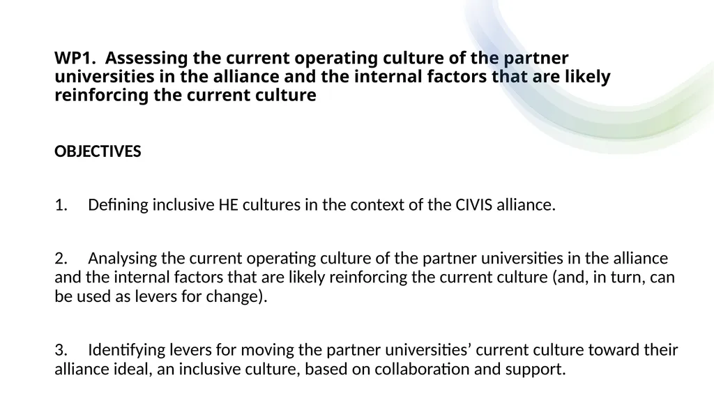 Sense of Belonging in the Context of New HE - slide 9 of 14