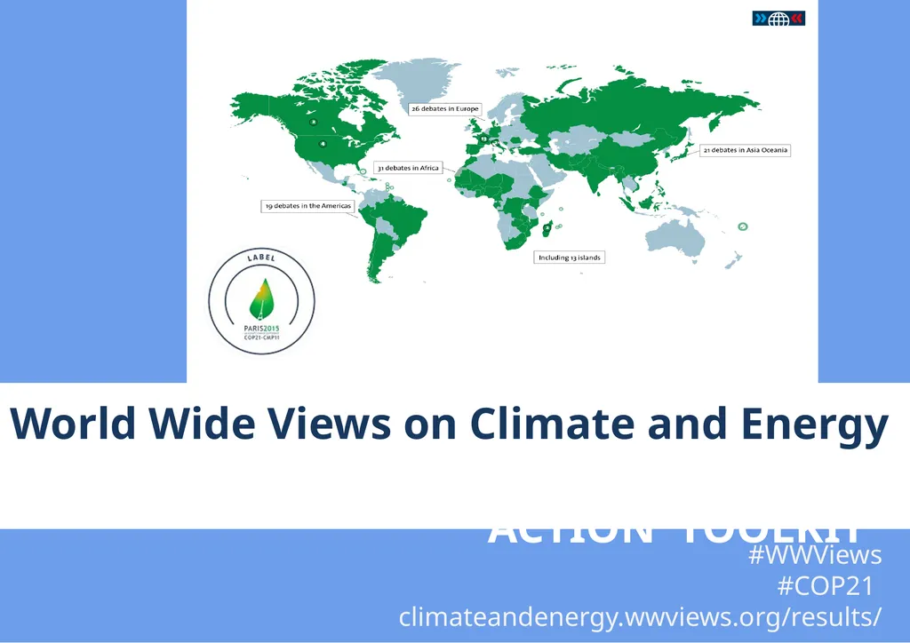 #WWViews #COP21 - slide 1 of 25