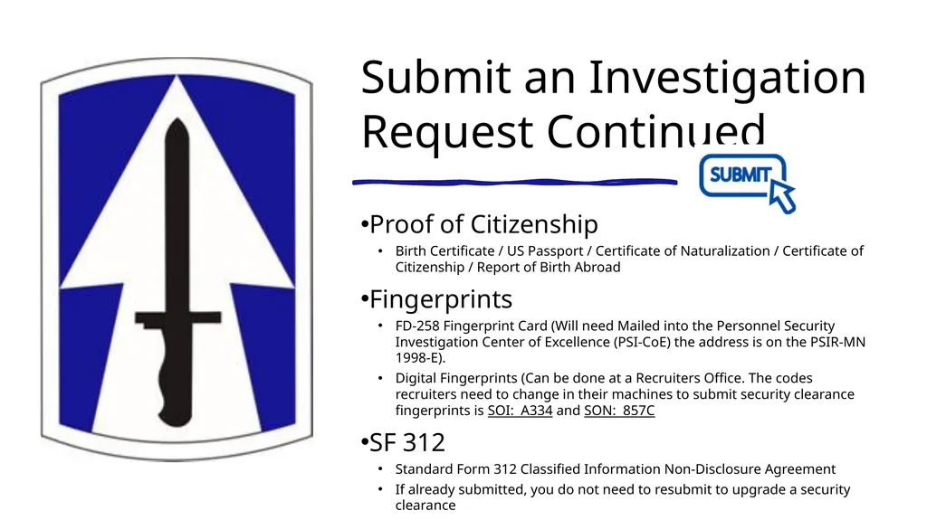 76 Infantry Brigade Combat Team How to Apply for - slide 6 of 22
