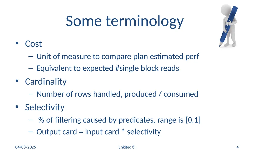 Oracle Statistics by Example Mauro Pagano Mauro - slide 4 of 36