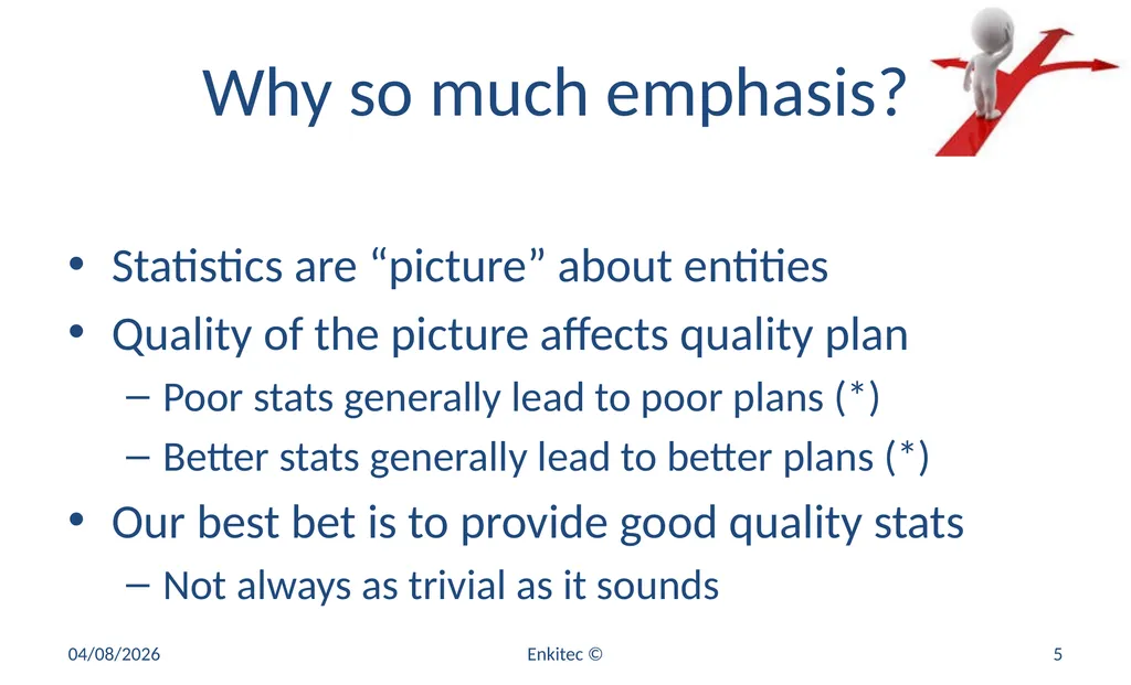 Oracle Statistics by Example Mauro Pagano Mauro - slide 5 of 36