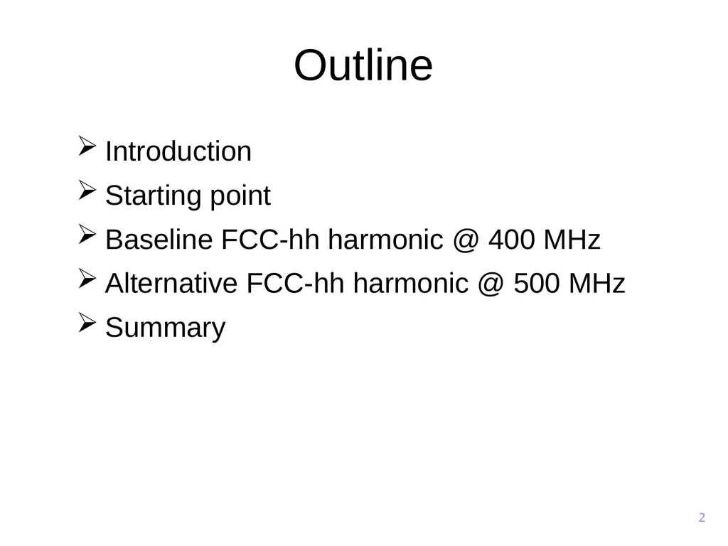 FCC circumference constraints from the injectors - slide 2 of 19