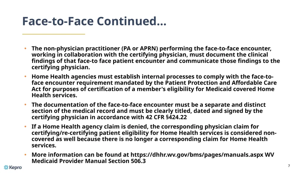 Home Health Annual Training 2020 2020-2021 General - slide 7 of 12