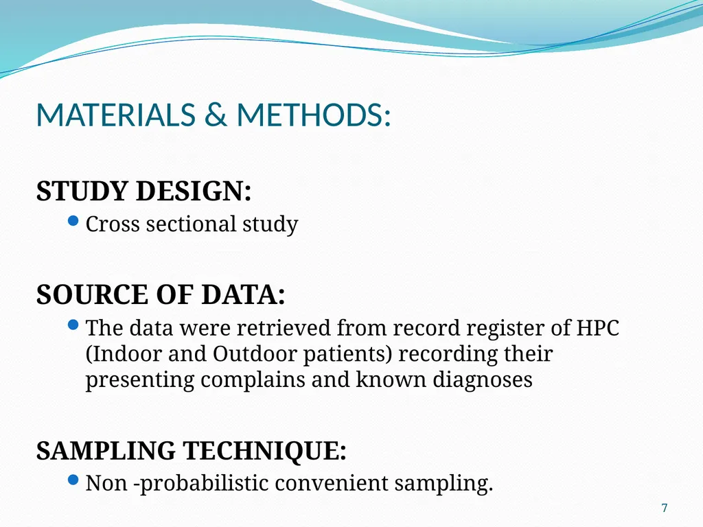 1 THE OCCURRENCE OF OSTEOARTHRITIS AMONG THE CASES - slide 7 of 16
