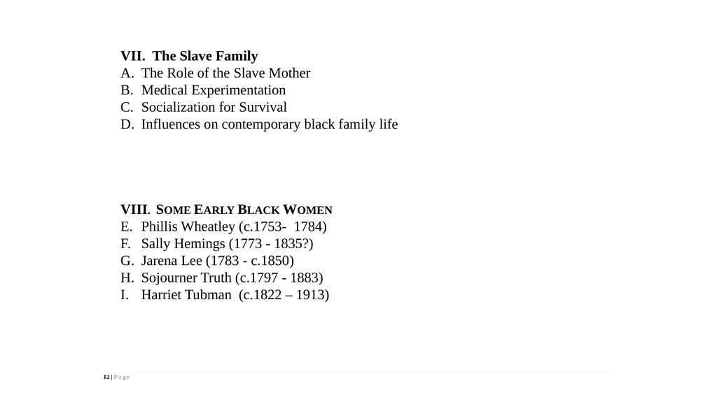 Professor Constance Hilliard Wooten Hall Rm. 245 - slide 12 of 16