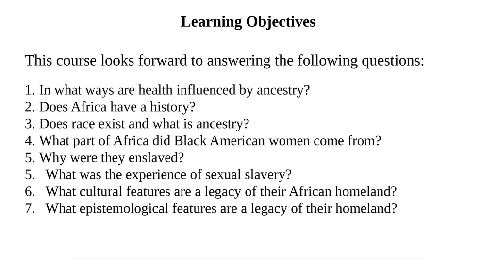 Professor Constance Hilliard Wooten Hall Rm. 245 - slide 5 of 16