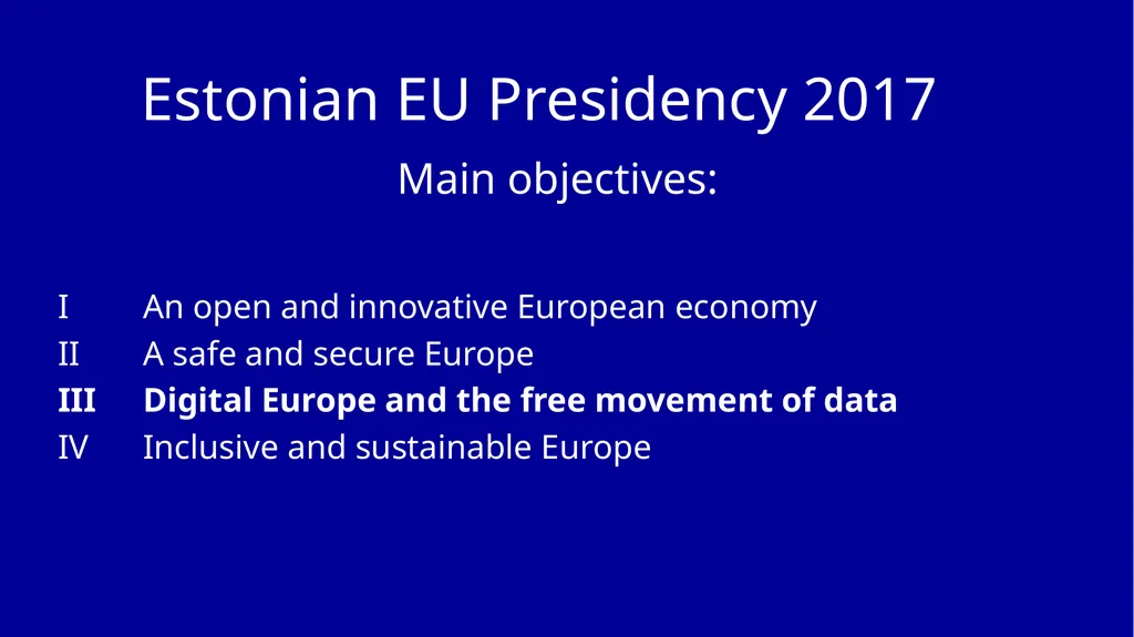 你好！ Welcome to e-Estonia, the coolest digital - slide 3 of 8